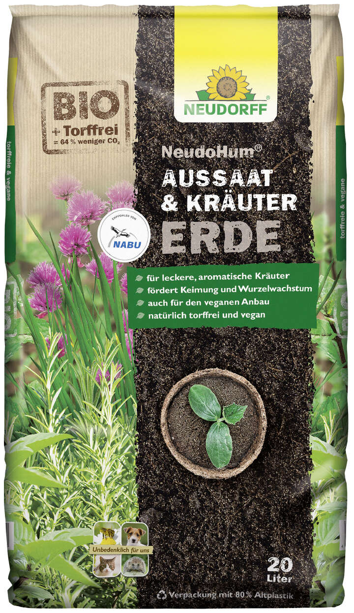 NEUDORFF NeudoHum Aussaat- und Kräutererde torffrei